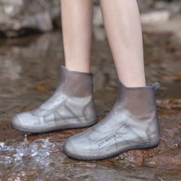 Waterproof Silicone Rain Shoes - Non-Slip, Wear-Resistant, and Perfect for All Ages (Color: Coffee Color, size: L)